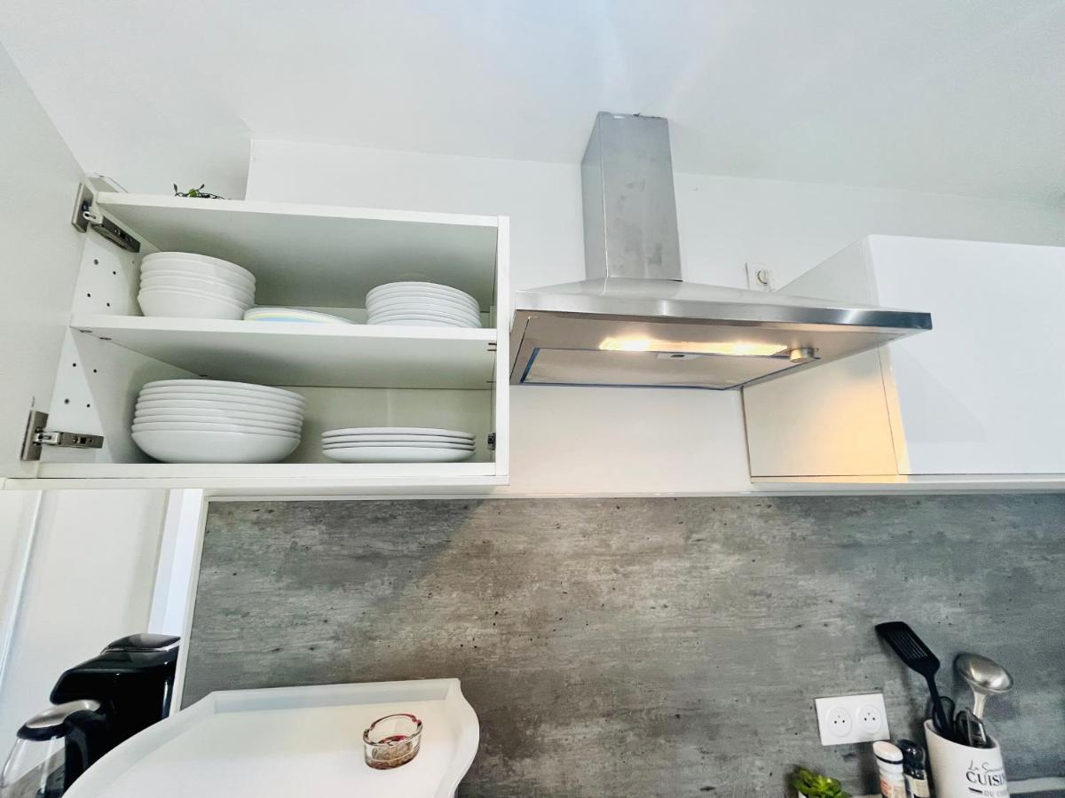 מרסיי Superbe Duplex Design Neuf 2 Chambres, Climatise Tout Confort, Facile D,Acces Stationnement Gratuit מראה חיצוני תמונה