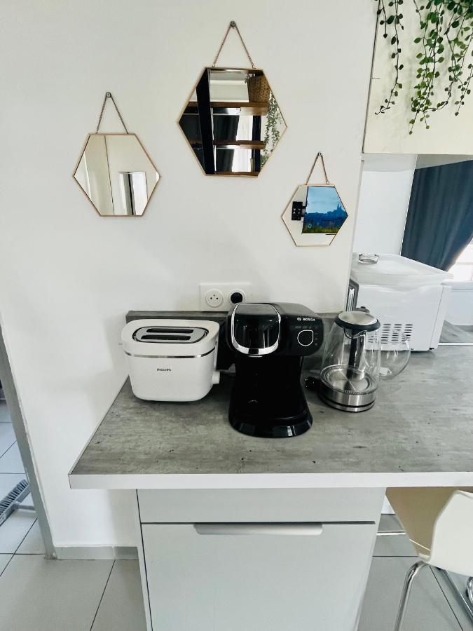 מרסיי Superbe Duplex Design Neuf 2 Chambres, Climatise Tout Confort, Facile D,Acces Stationnement Gratuit מראה חיצוני תמונה